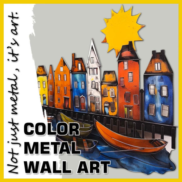 Color Metal Wall Art