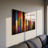 Woodnetic Panoramic Tempered Glass Wall Art - Horizontal Rectangular Wall Decor