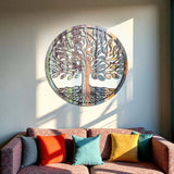 Tree Of Art M1 - Tree of Life Wood Wall Art  - Modern Nature Home Decor