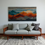 Lireno – 3D Carved Wood Wall Art - Textured Horizontal Wall Decor