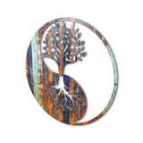 Yinyang M3 Tree Of Life Vibrant Metal Wall Art – Laser Cut, UV Printed & Powder Coated Colorful Decor