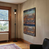 Cove – 3D Carved Wood Wall Art - Textured Vertical Wall Decor