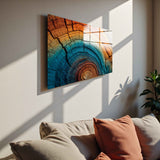 Tavion Panoramic Tempered Glass Wall Art - Horizontal Rectangular Wall Decor