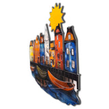 Quay Metal Wall Art – Laser Cut, UV Printed & Powder Coated Colorful Decor