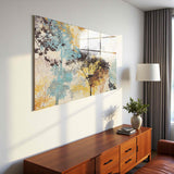 Simple Touch Panoramic Tempered Glass Wall Art - Horizontal Rectangular Wall Decor