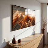 Mureya Panoramic Tempered Glass Wall Art - Horizontal Rectangular Wall Decor