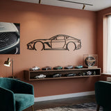 Ferrari 12Cilindri 2026 Black Metal Car Wall Art