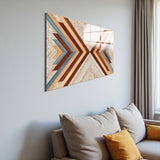 Enjoy Panoramic Tempered Glass Wall Art - Horizontal Rectangular Wall Decor