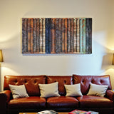 Cove – 3D Carved Wood Wall Art - Textured Horizontal Wall Decor