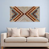 Enjoy – 3D Carved Wood Wall Art - Textured Horizontal Wall Decor