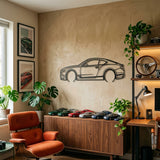 Bentley Continental GT Speed 2025 Black Metal Car Wall Art