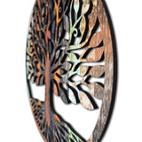 Tree Of Art M2 - Tree of Life Wood Wall Art  - Modern Nature Home Decor