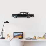 1963 Mercedes-Benz 600 (1) Metal Car Wall Art, Color 2D Diecast Car Decor, Silhouette Metal Wall Art, Gift For Car Lovers, Detailed Color Metal Car