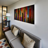 Woodnetic – 3D Carved Wood Wall Art - Textured Horizontal Wall Decor