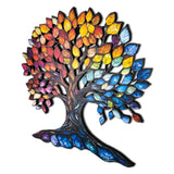 Color Garden - Tree of Life Wood Wall Art  - Modern Nature Home Decor