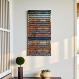 Cove – 3D Carved Wood Wall Art - Textured Vertical Wall Decor