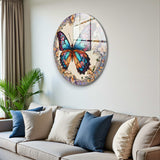 Nova Round Glass Wall Art - Tempered Glass Circle Wall Decor