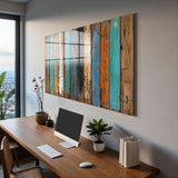 Artelis Panoramic Tempered Glass Wall Art - Horizontal Rectangular Wall Decor