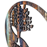 YinYang M3 - Tree of Life Wood Wall Art  - Modern Nature Home Decor