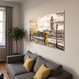 Romance Panoramic Tempered Glass Wall Art - Horizontal Rectangular Wall Decor