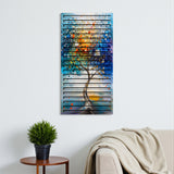 Mistral – 3D Carved Wood Wall Art - Textured Vertical Wall Decor - Tree Of Life