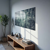 Myth Panoramic Tempered Glass Wall Art - Horizontal Rectangular Wall Decor