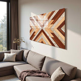 Upscale Panoramic Tempered Glass Wall Art - Horizontal Rectangular Wall Decor