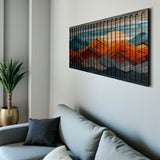 Lireno – 3D Carved Wood Wall Art - Textured Horizontal Wall Decor