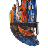 Quay Metal Wall Art – Laser Cut, UV Printed & Powder Coated Colorful Decor
