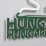 Hungaroring Formula One Metal Race Map – Hungary Flag Wall Art