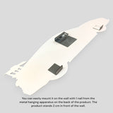 1966 Ford Mustang (2) Metal Car Wall Art, Color 2D Diecast Car Decor, Silhouette Metal Wall Art, Gift For Car Lovers, Detailed Color Metal Car