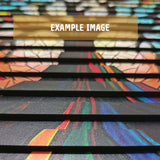 Elaris – 3D Carved Wood Wall Art - Textured Horizontal Wall Decor