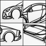 Bugatti Tourbillon 2026 Black Metal Car Wall Art