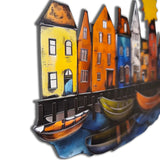 Quay Metal Wall Art – Laser Cut, UV Printed & Powder Coated Colorful Decor
