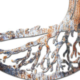Old Tree Vibrant 3D Metal Wall Art – Laser Cut, UV Printed & Powder Coated Colorful Decor