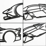 Aston Martin Valkyrie 2026 Black Metal Car Wall Art