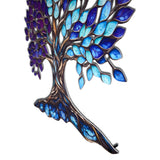 Tree Of Life Midnight Blue Vibrant Metal Wall Art – Laser Cut, UV Printed & Powder Coated Colorful Decor