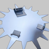 Compass Rose Vibrant 3D Metal Wall Art – Laser Cut, UV Printed & Powder Coated Colorful Decor
