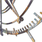 Honestey Compass Vibrant 3D Metal Wall Art – Laser Cut, UV Printed & Powder Coated Colorful Decor