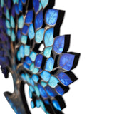 Midnight Blue - Tree of Life Wood Wall Art  - Modern Nature Home Decor