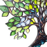 Tree Of Life Green Oasis Vibrant Metal Wall Art – Laser Cut, UV Printed & Powder Coated Colorful Decor