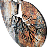 YinYang M1 - Tree of Life Wood Wall Art  - Modern Nature Home Decor