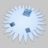 Aztec Sun Vibrant 3D Metal Wall Art – Laser Cut, UV Printed & Powder Coated Colorful Decor