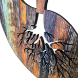 YinYang M3 - Tree of Life Wood Wall Art  - Modern Nature Home Decor