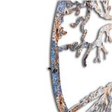 Old Tree Vibrant 3D Metal Wall Art – Laser Cut, UV Printed & Powder Coated Colorful Decor