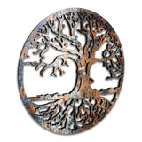 Old Tree - Tree of Life Wood Wall Art  - Modern Nature Home Decor