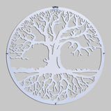 Old Tree Vibrant 3D Metal Wall Art – Laser Cut, UV Printed & Powder Coated Colorful Decor
