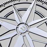 Values Compass Wood Wall Art - "Love" Center with Honesty, Respect, Loyalty, Passion - 10mm Thick Meaningful Decor WH