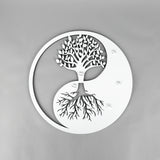 YinYang M3 - Tree of Life Wood Wall Art  - Modern Nature Home Decor