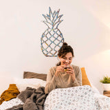 Pineapple Metal Wall Art – Laser Cut, UV Printed & Powder Coated Colorful Decor